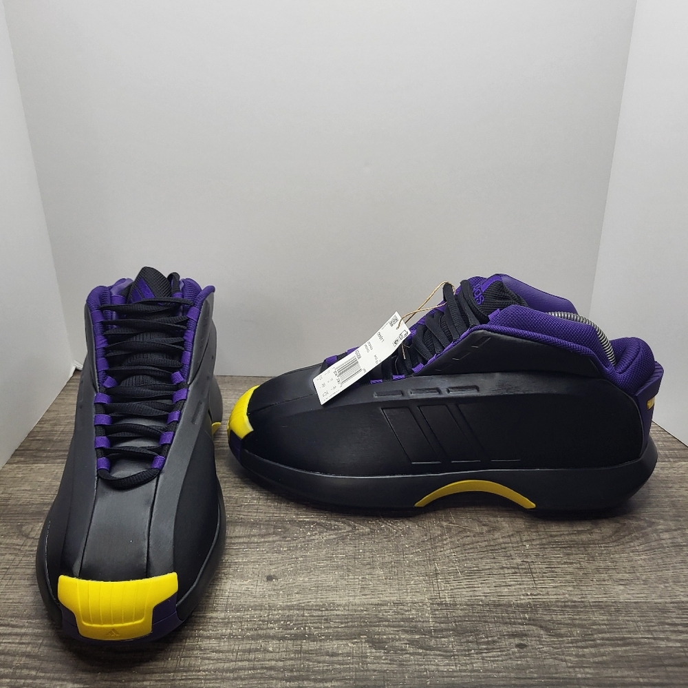 adidas Crazy 1 Lakers Away FZ6208 Kobe Bryant Basketball Sneakers Shoes Men 11.5